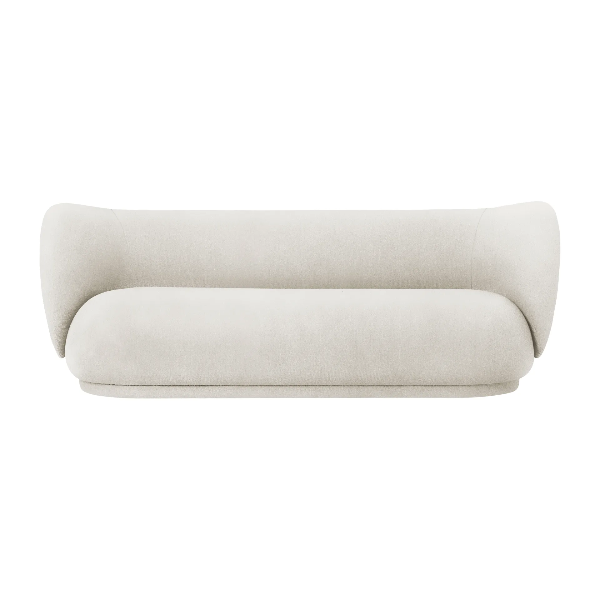 Canapé Rico 3 places, Brushed offwhite Ferm Living
