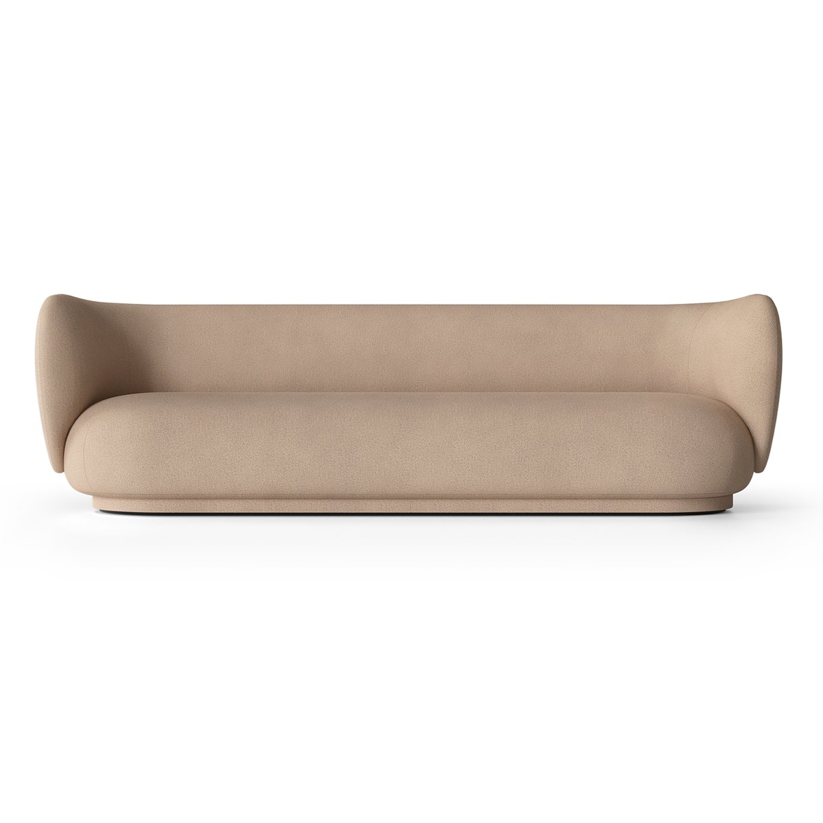 Ferm Living Canapé Rico 4 places Brushed Sand | Design Scandinave | Sofas | Beige
