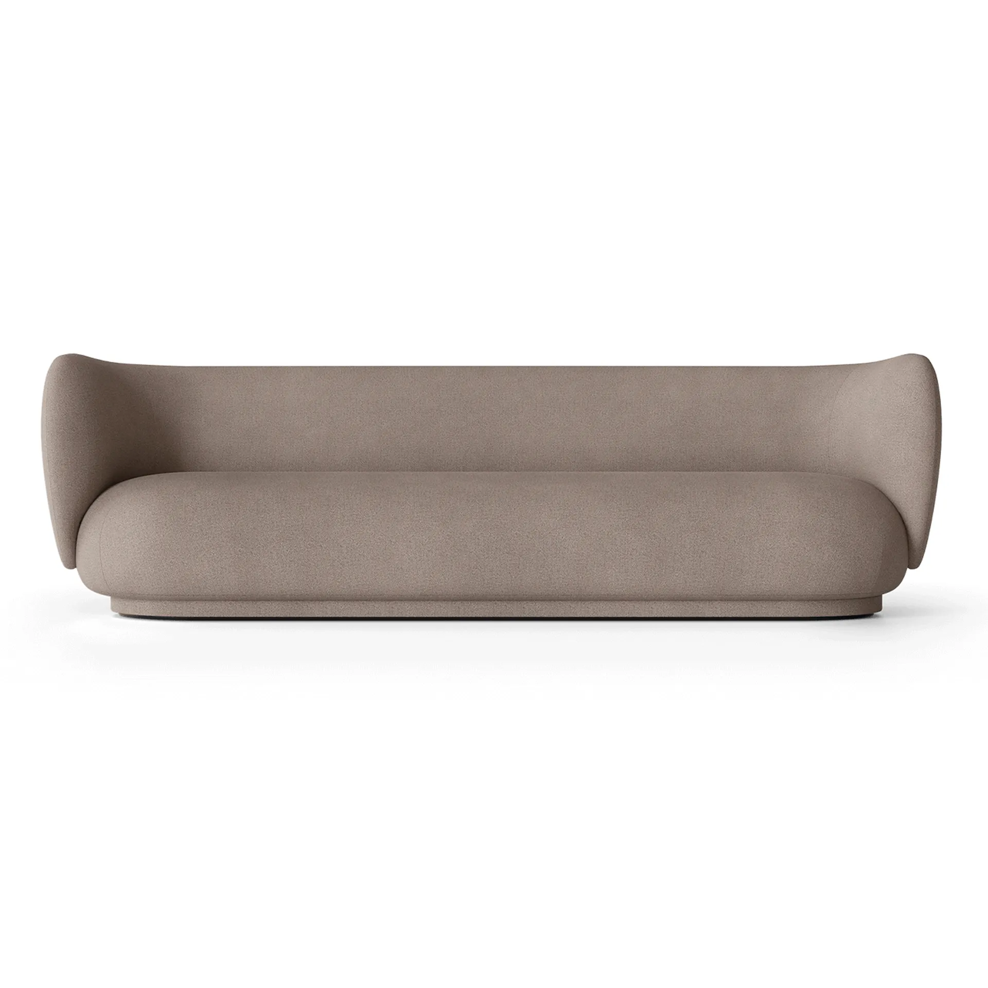 Canapé Rico 4 places, Brushed warm grey Ferm Living