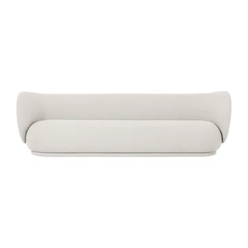 Canapé Rico bouclé 4 places - Bouclé offwhite - Ferm Living