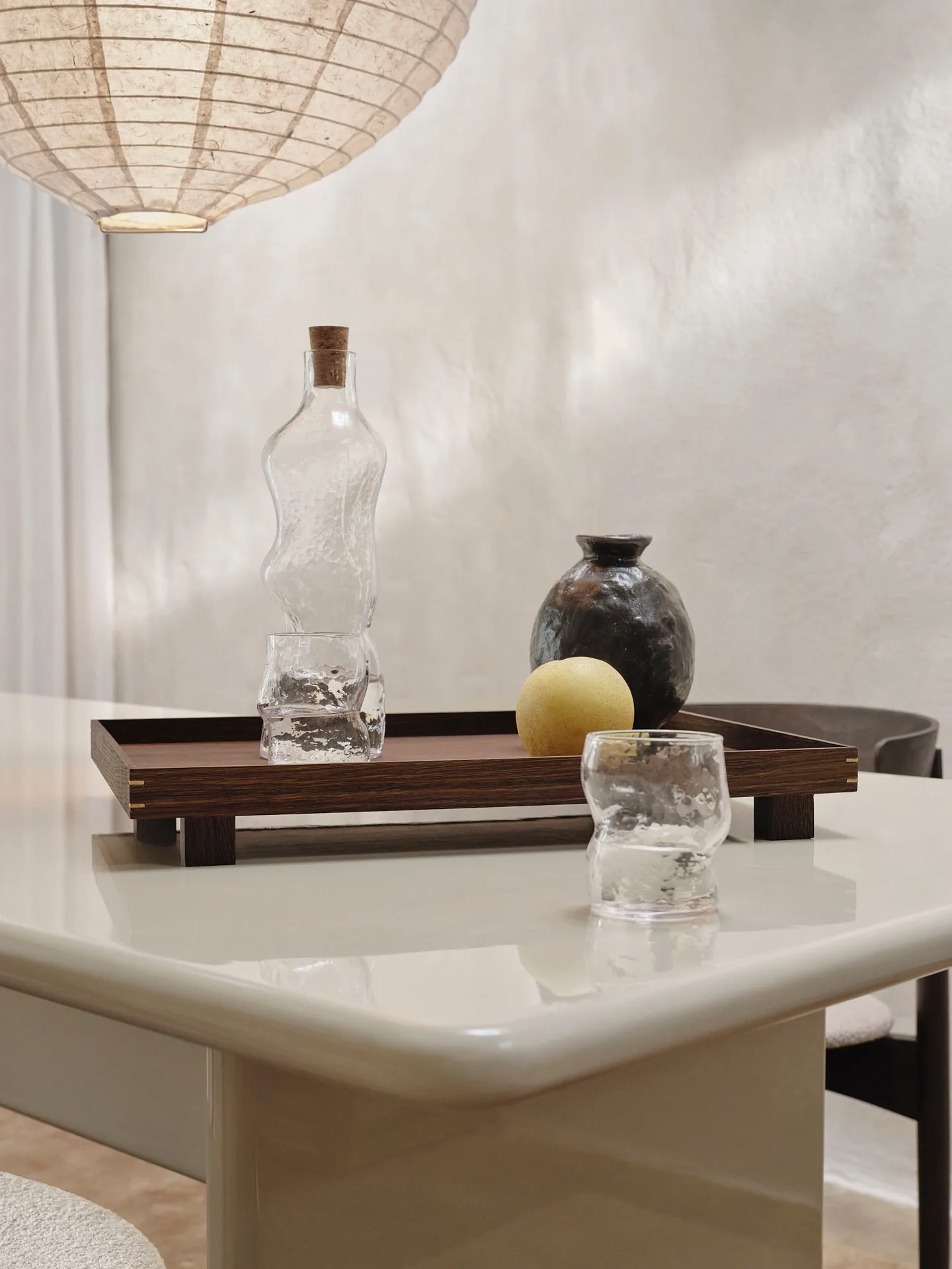 Carafe Dimple 1 L, Clear Ferm Living