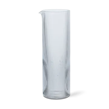 Caraffe à eau Ripple 1,12 L - Clear - Ferm Living