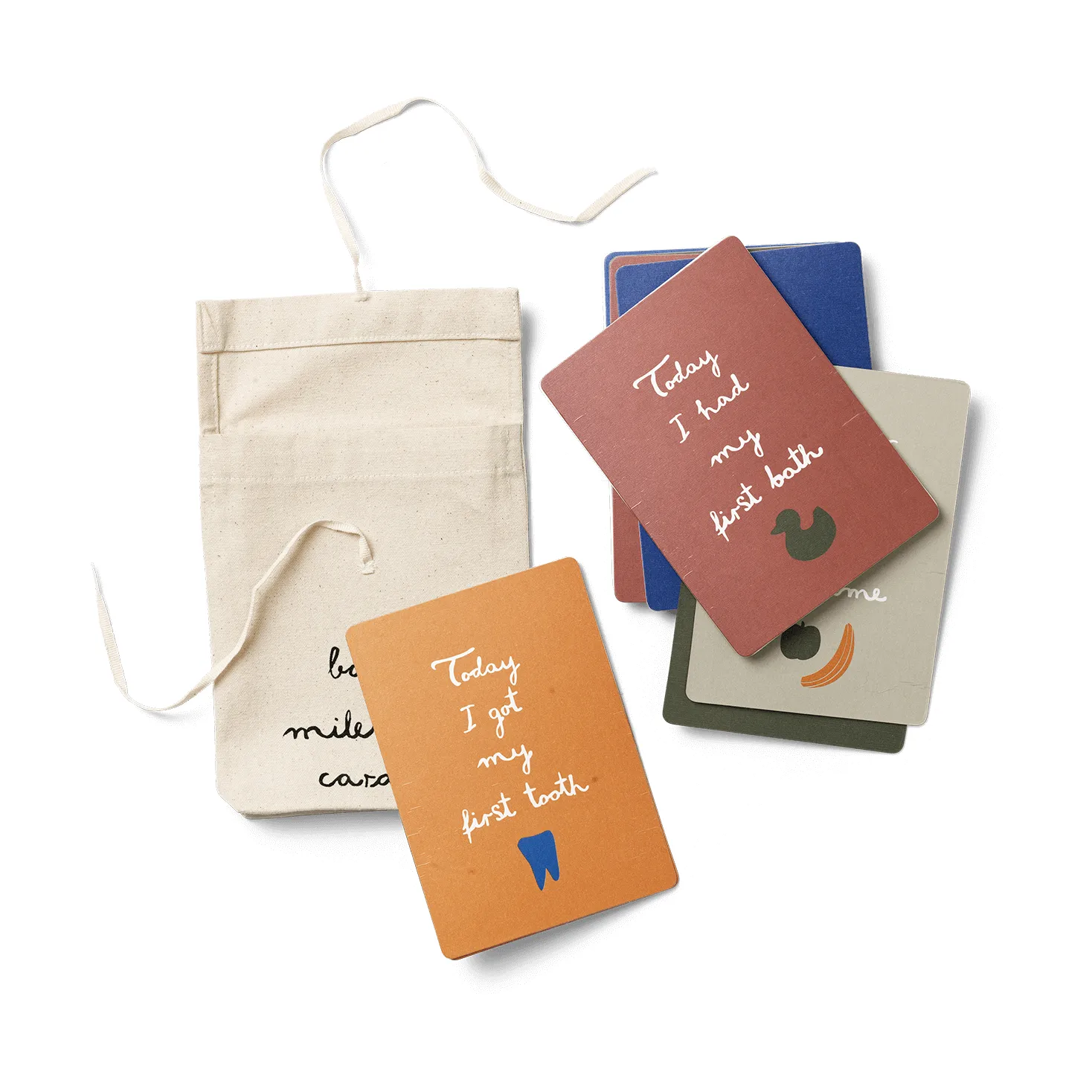 Carte avec sac Ferm Living Milestone, Multi Ferm Living