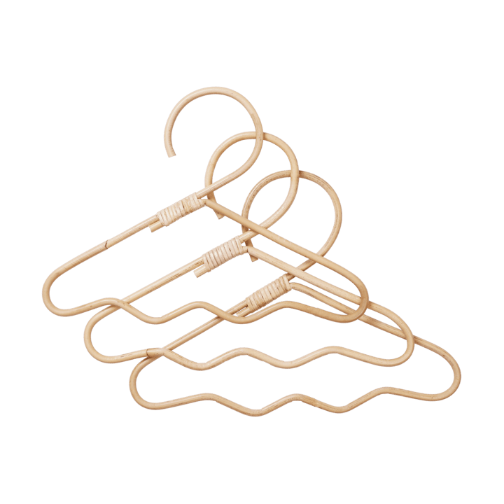 Ceintre Wavi Lot de 3 - Natural - Ferm Living