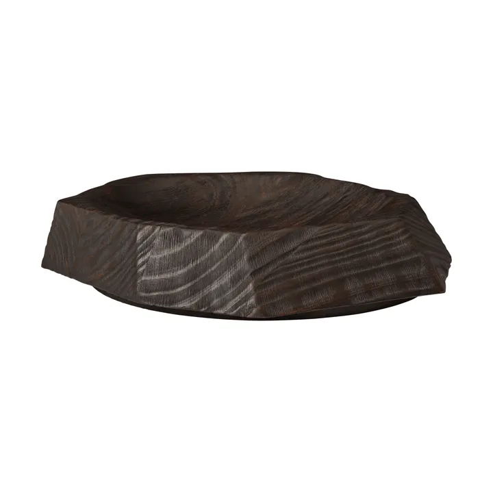 Centre de table décoratif Koh - Marron foncé, 35 cm - Ferm Living