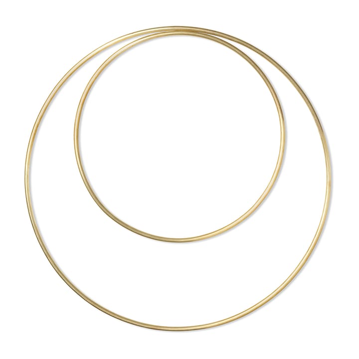 Cercle décoratif Deco Ø65 cm, Laiton Ferm Living