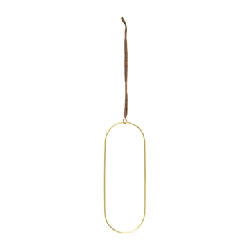 Cercles décoratifs Deco Lot de 3 - Laiton - Ferm Living