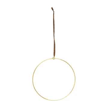 Cercles décoratifs Deco Lot de 3 - Laiton - Ferm Living