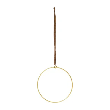 Cercles décoratifs Deco Lot de 3 - Laiton - Ferm Living