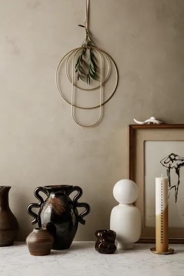 Cercles décoratifs Deco Lot de 3 - Laiton - Ferm Living