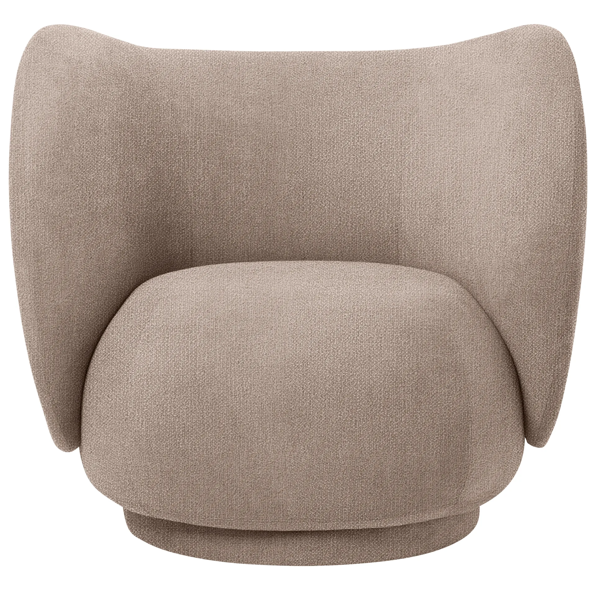 Chaise lounge Rico bouclé, Sable Ferm Living