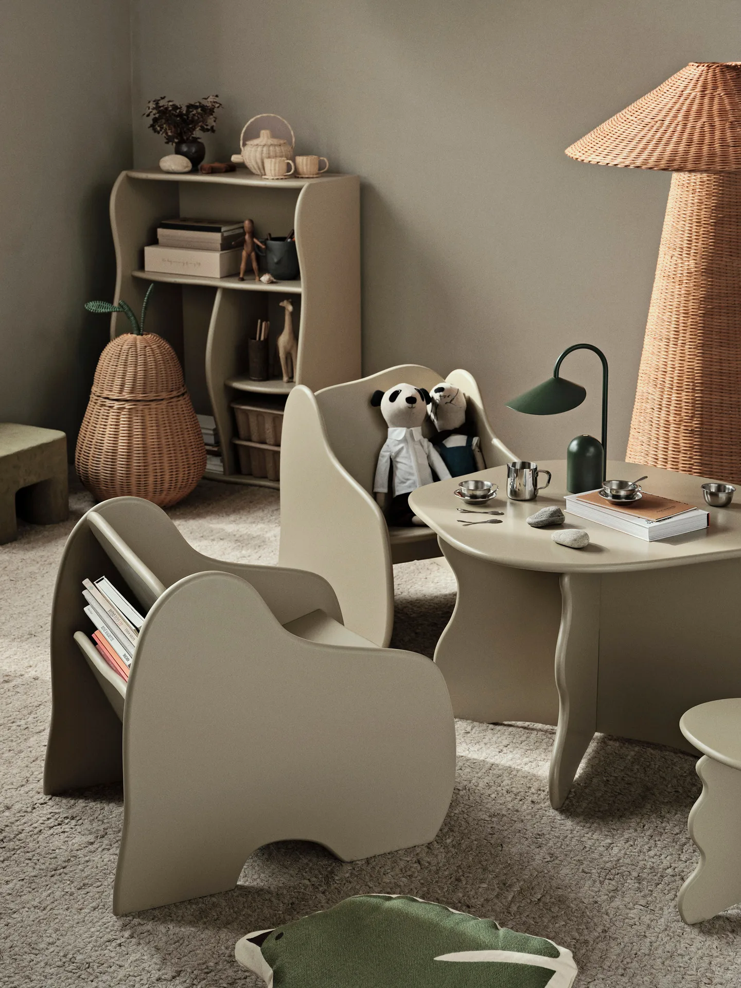 Chaise lounge Slope, Cashmere Ferm Living