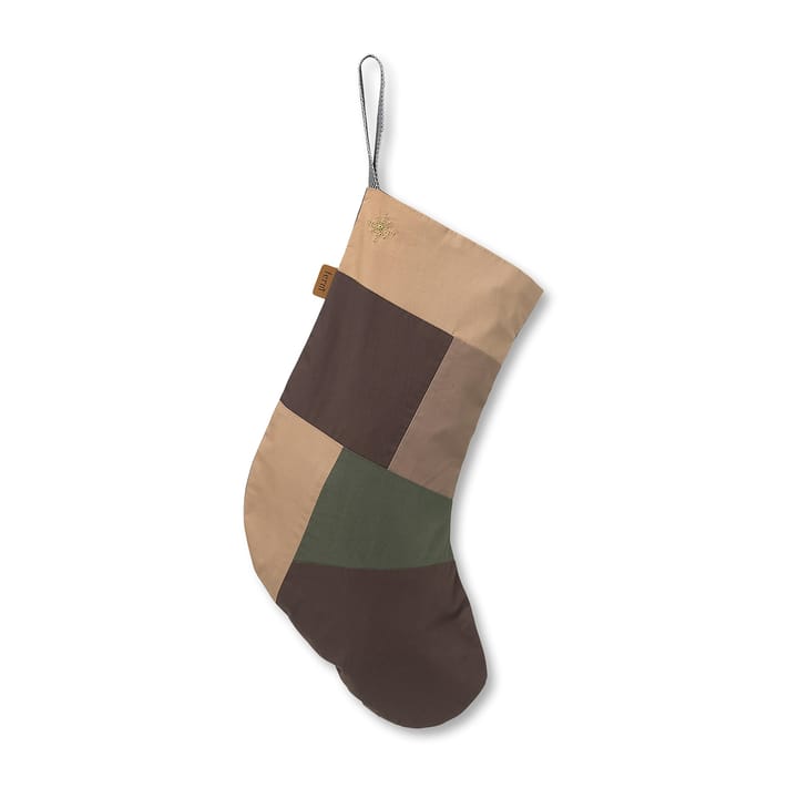 Chaussette de Noël en patchwork - multi - ferm LIVING