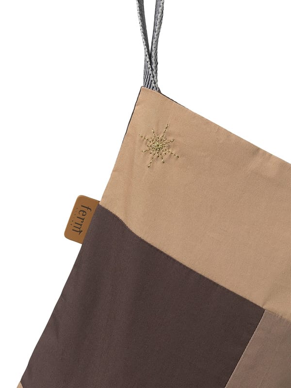 Chaussette de Noël en patchwork - multi - Ferm LIVING