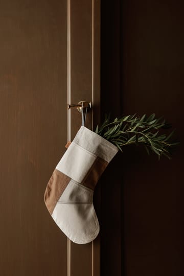 Chaussette de Noël Tonal 50 cm - Natural - Ferm Living