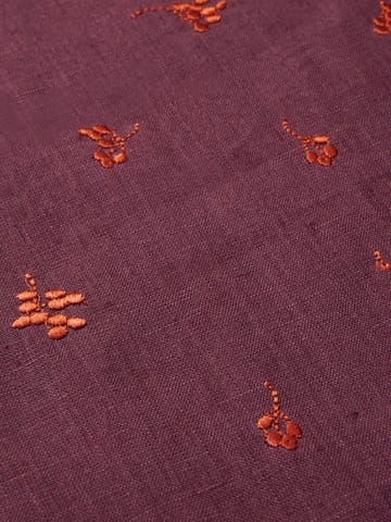 Chemin de table Baies 40x180 cm - Dark grape-picante - Ferm Living