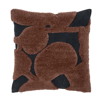 Cilla coussin tufté - Black-chocolat noir 50x50 cm - Ferm Living