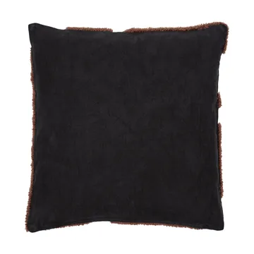Cilla coussin tufté - Black-chocolat noir 50x50 cm - Ferm Living