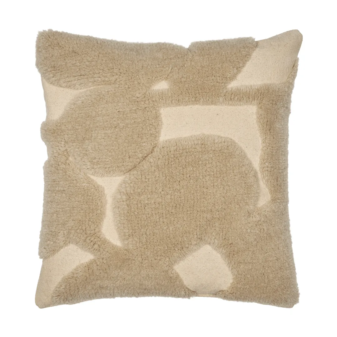 Cilla coussin tufté, Off-white-parchment, 50x50 cm Ferm Living