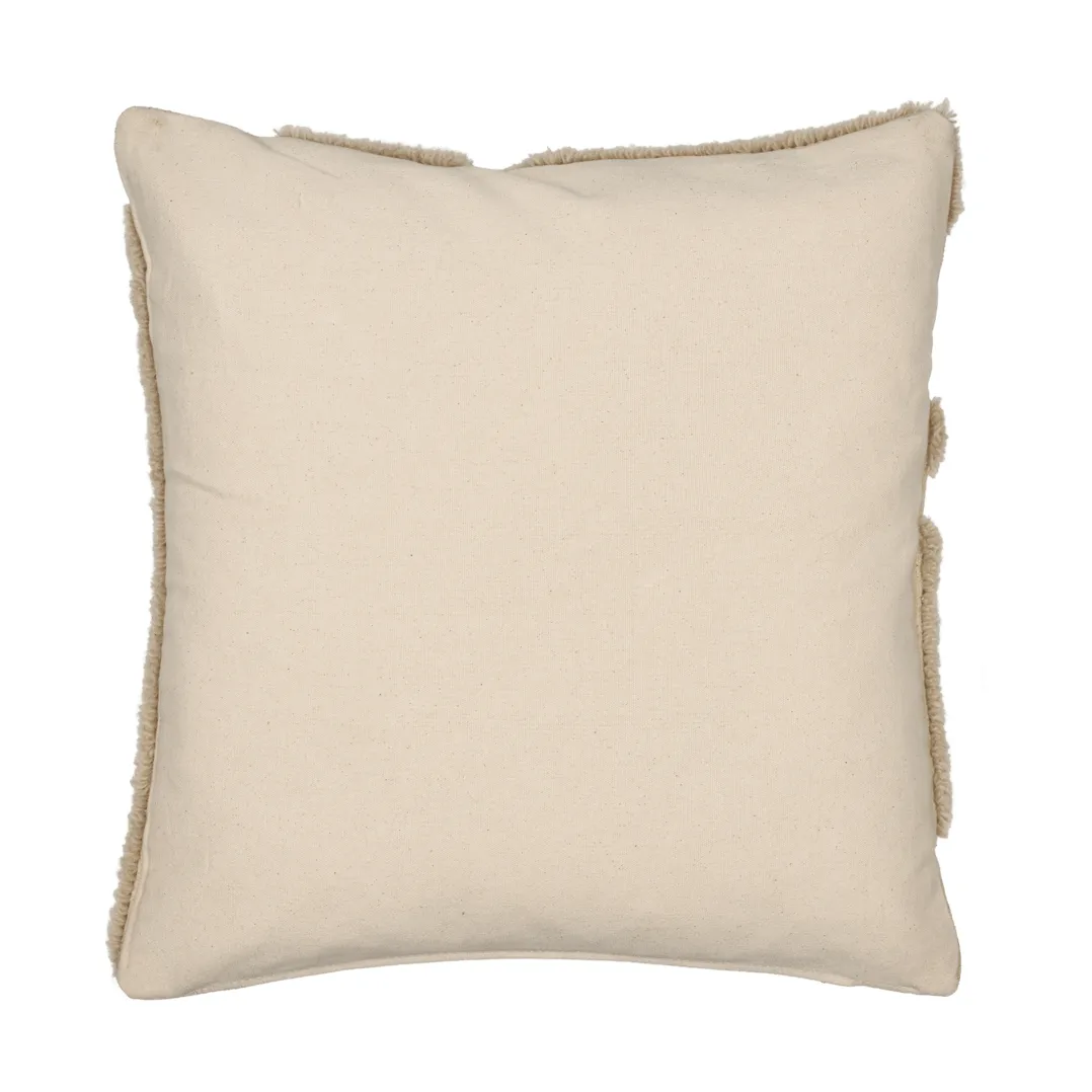 Cilla coussin tufté, Off-white-parchment, 50x50 cm Ferm Living