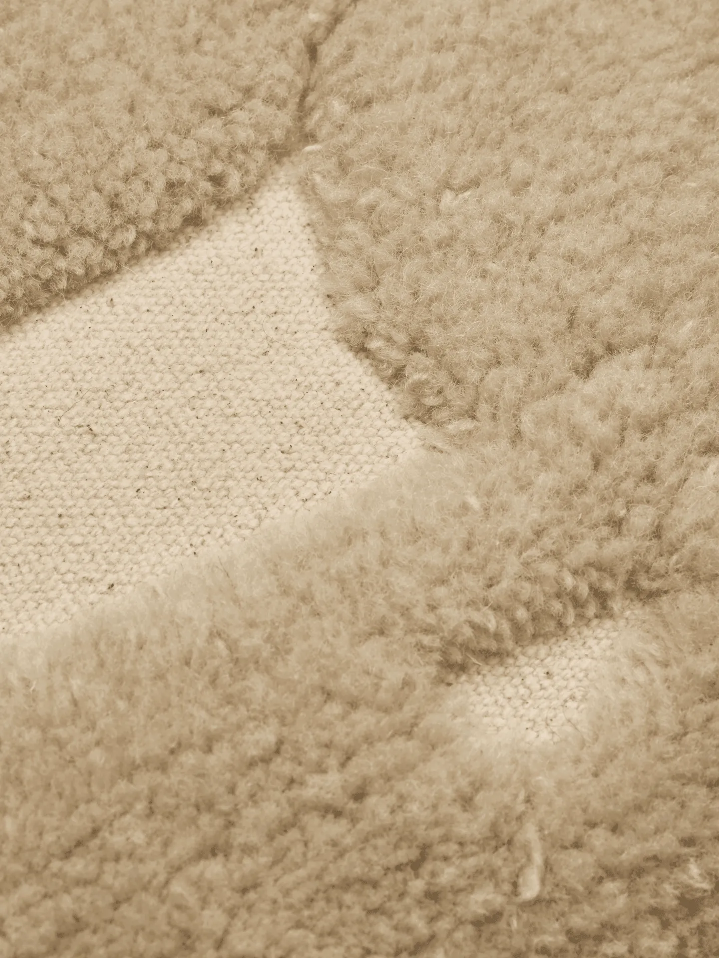 Cilla coussin tufté, Off-white-parchment, 50x50 cm Ferm Living