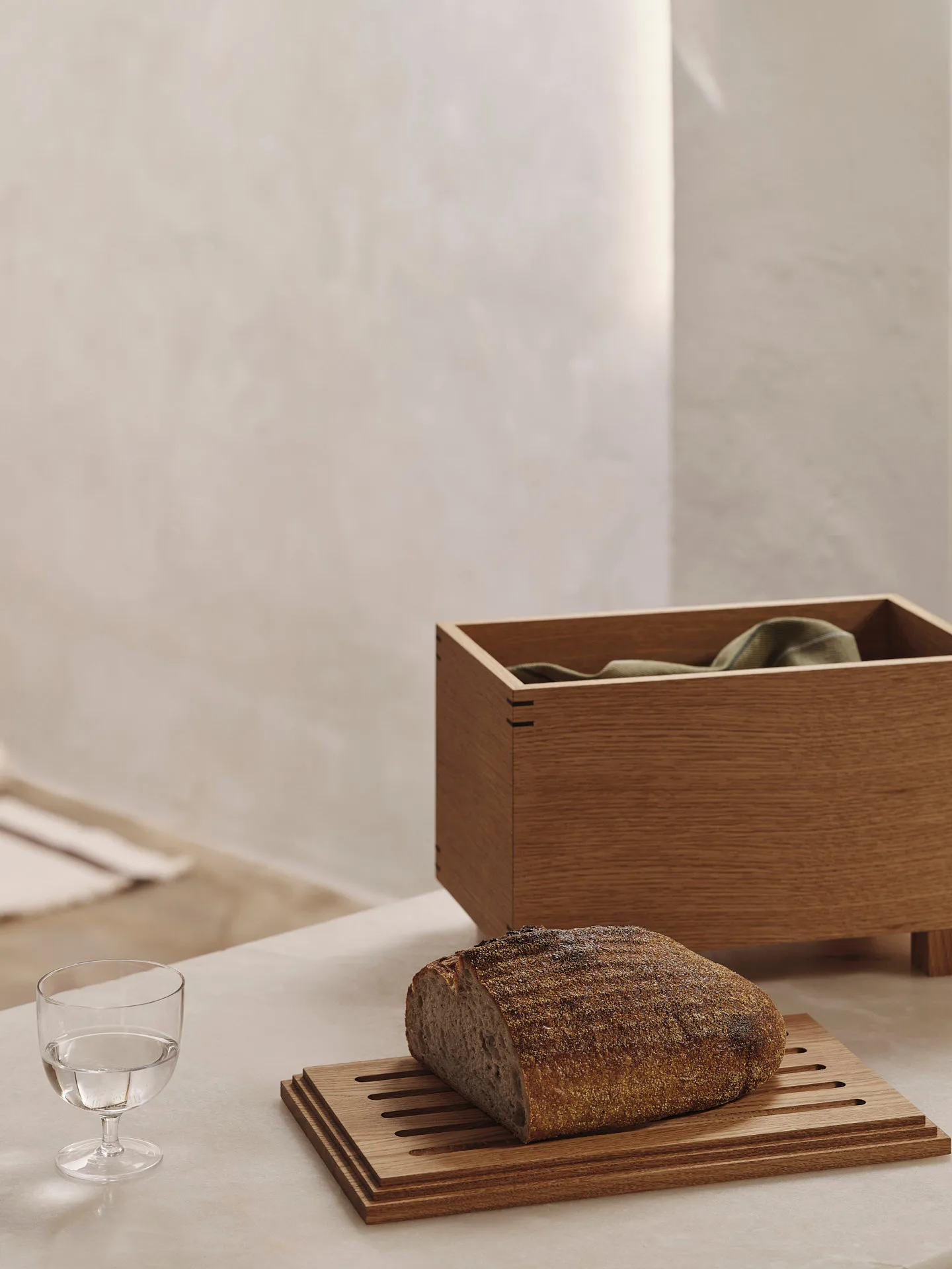 Coffret en bois Bon 19x35 cm, Oiled oak Ferm Living