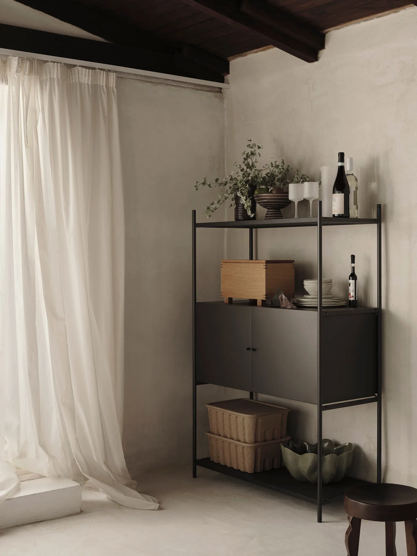 Commode Punctual 41,6x91,5 cm, Anthracite Ferm Living