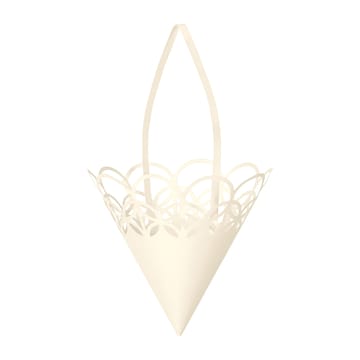 Cône de Noël à suspendre Ø10cm Lot de 3 - Off-white - Ferm Living