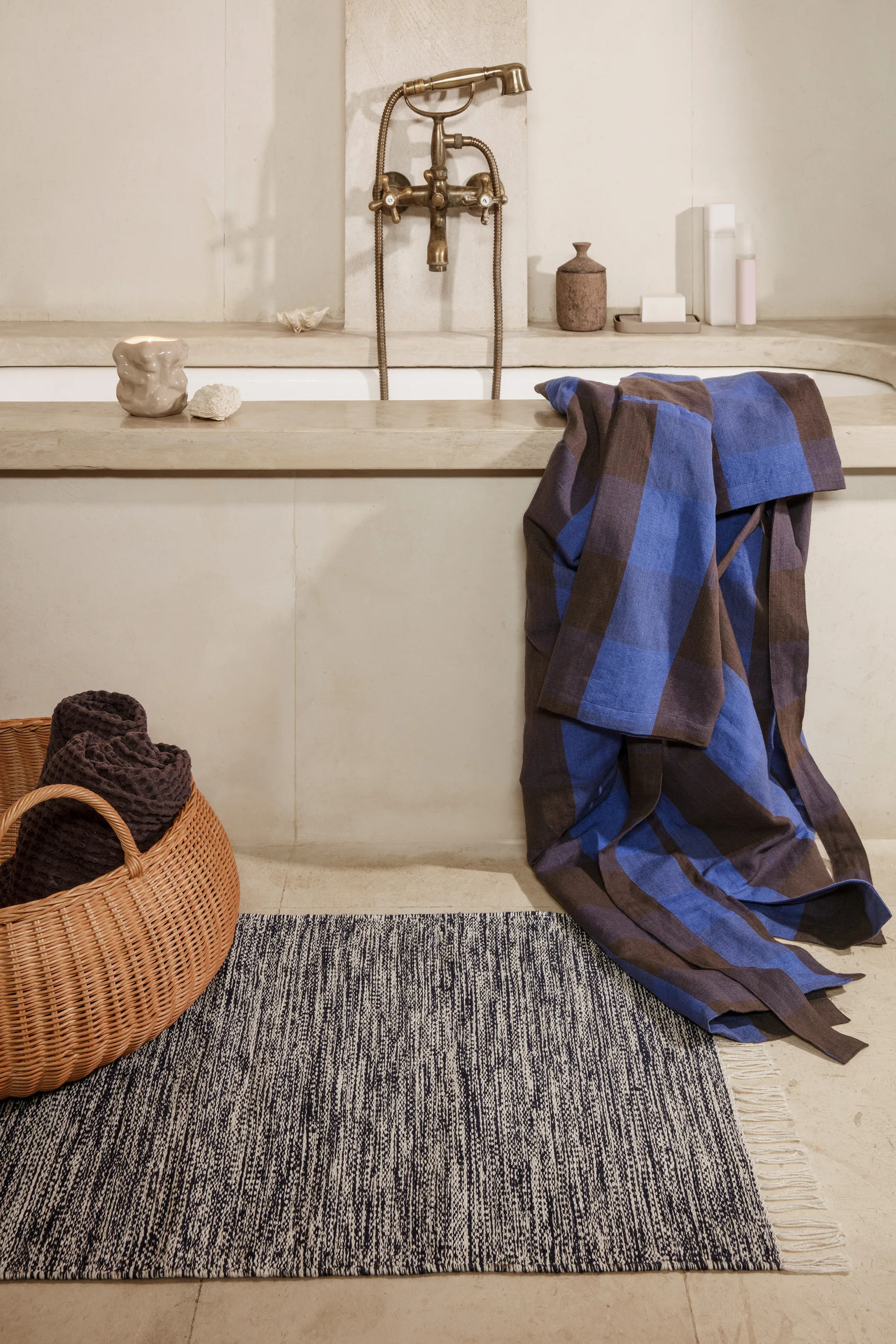 Corbeille Braided basse, Natural Ferm Living