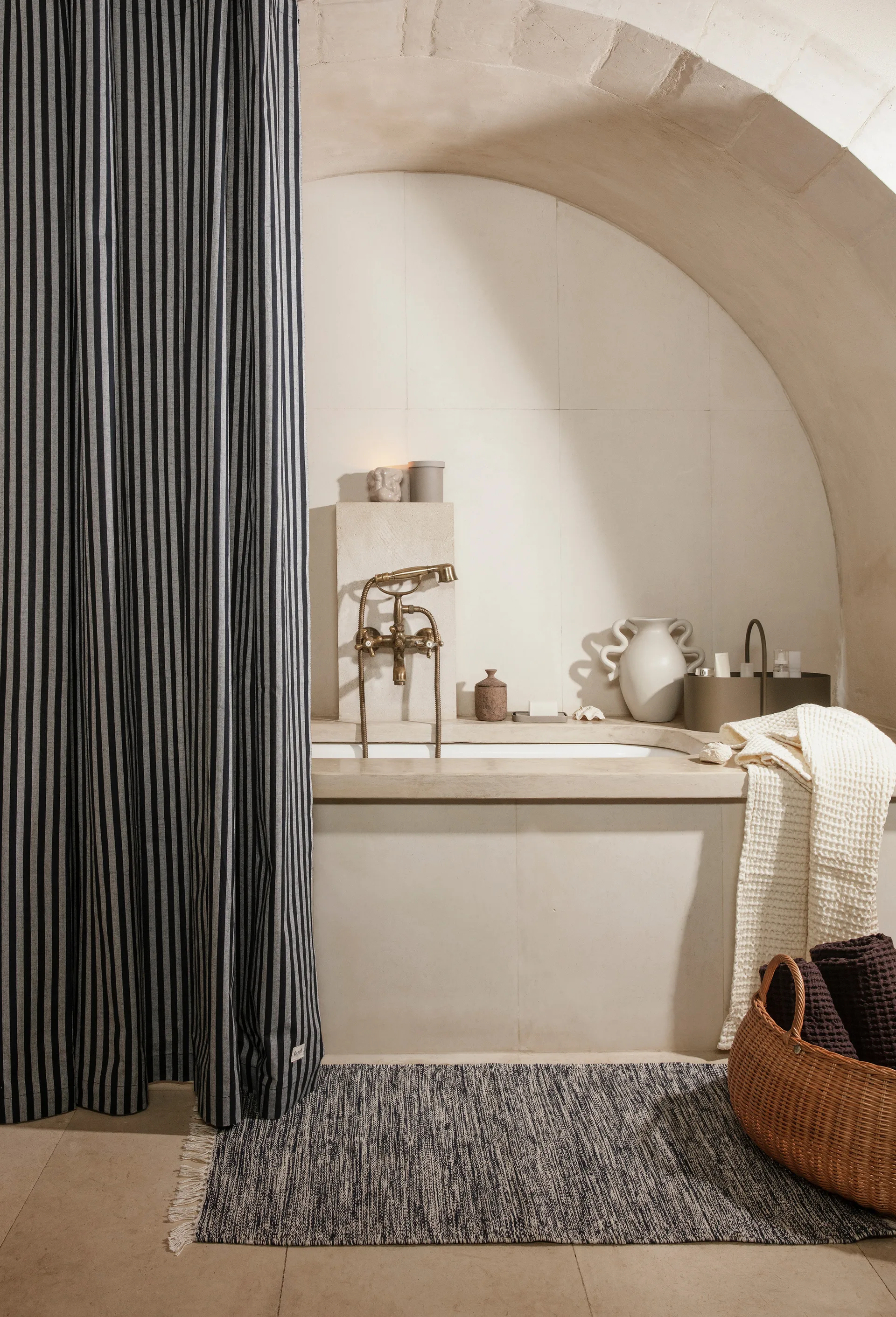 Corbeille Braided basse, Natural Ferm Living