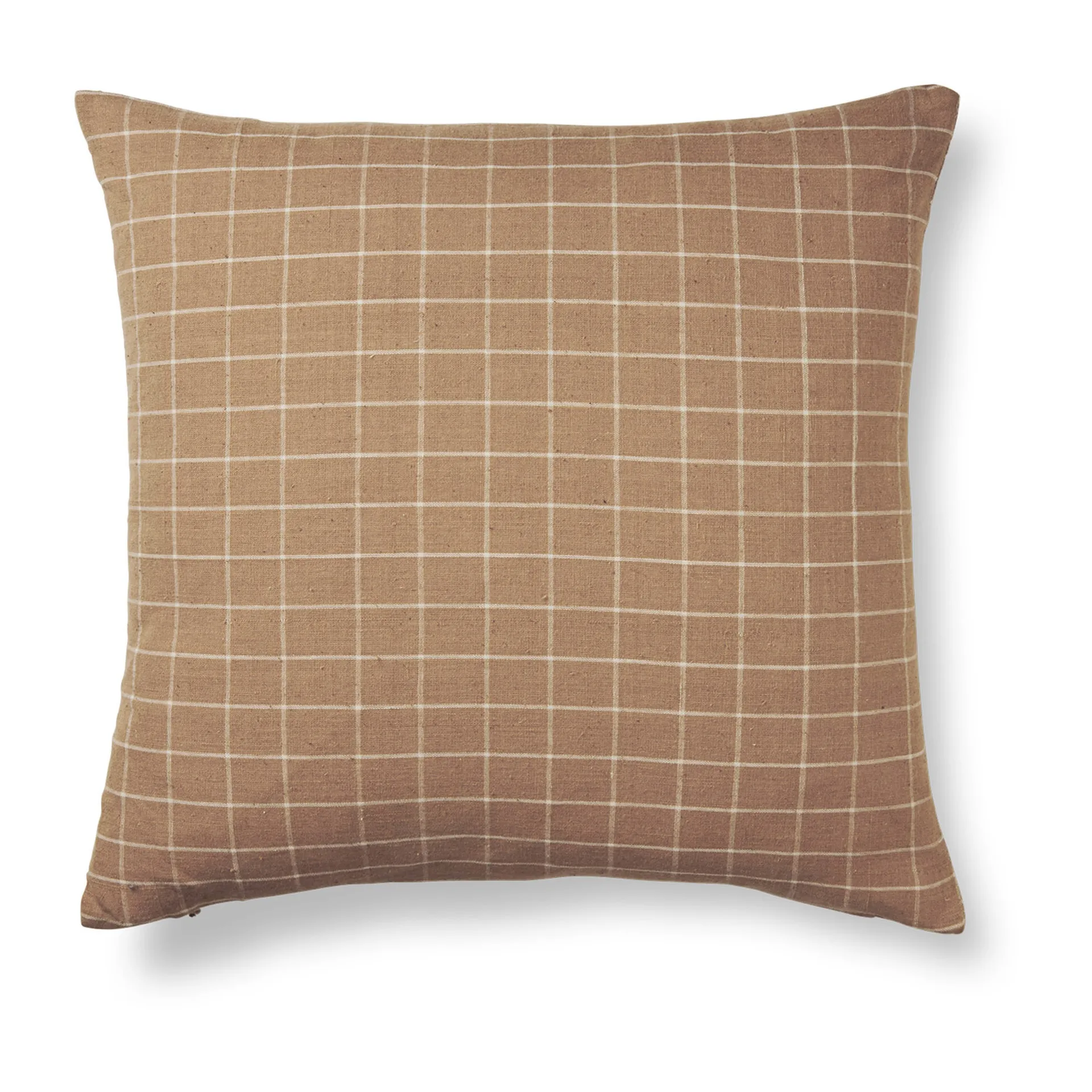 Coussin Brown 50x50 cm, Check Ferm Living