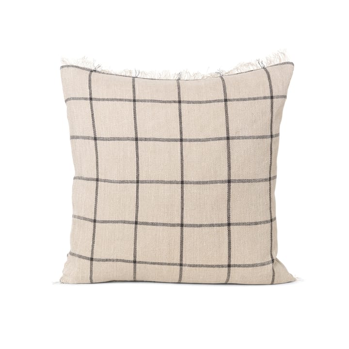 Coussin Calm camel-black - 48x48 cm - Ferm LIVING