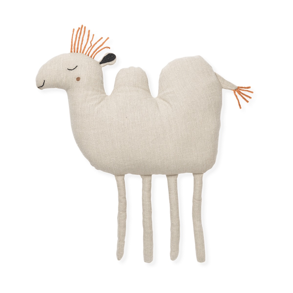 Ferm Living Coussin Camel 47x51 cm Naturel | Design Scandinave | Coussins | Beige