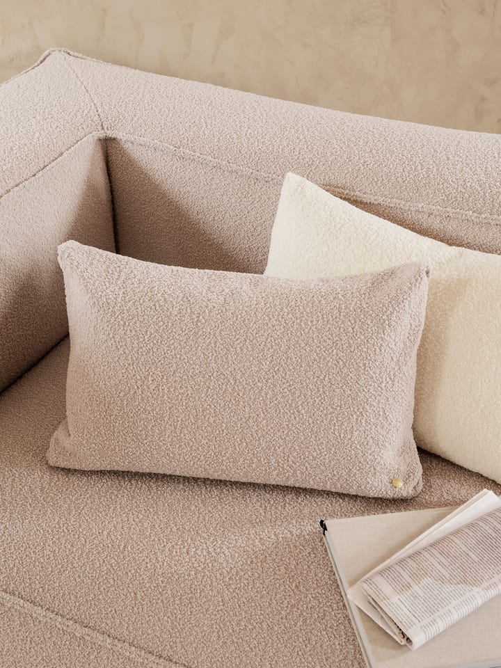 Coussin Clean bouclé 40x60 cm, Natureal Ferm Living