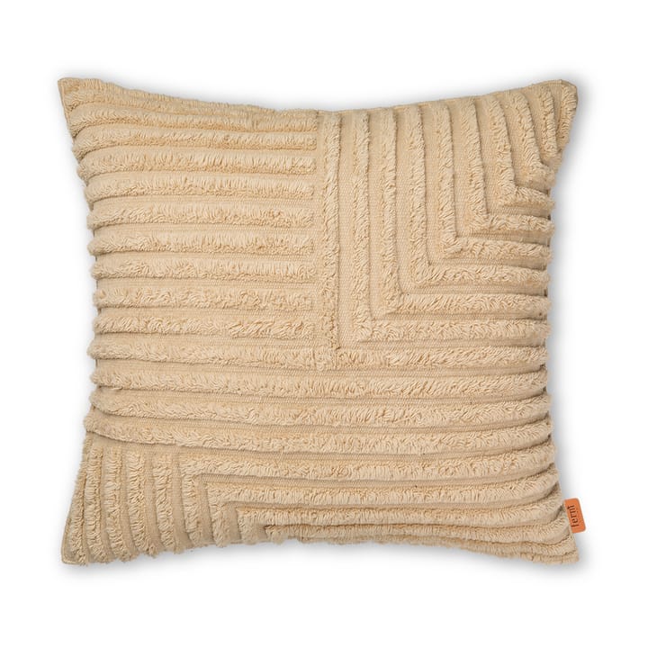 Coussin Crease 80x80 cm, Light Sable Ferm Living