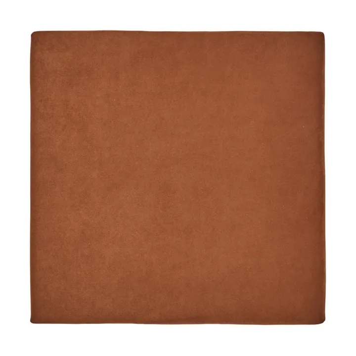 Coussin d’assise Align - Argile brune, 40x40 cm - Ferm Living