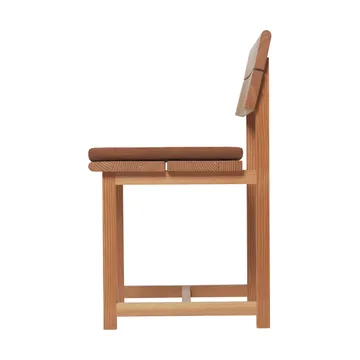 Coussin d’assise Align - Argile brune, 40x40 cm - Ferm Living