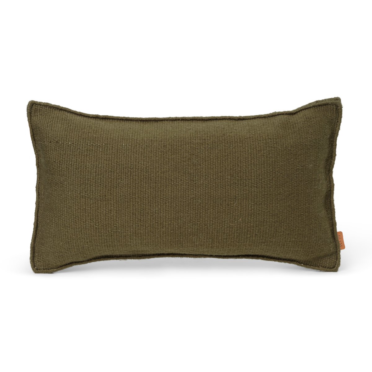 ferm LIVING Coussin Desert 28x53 cm Olive | Design Scandinave | Coussins | Vert