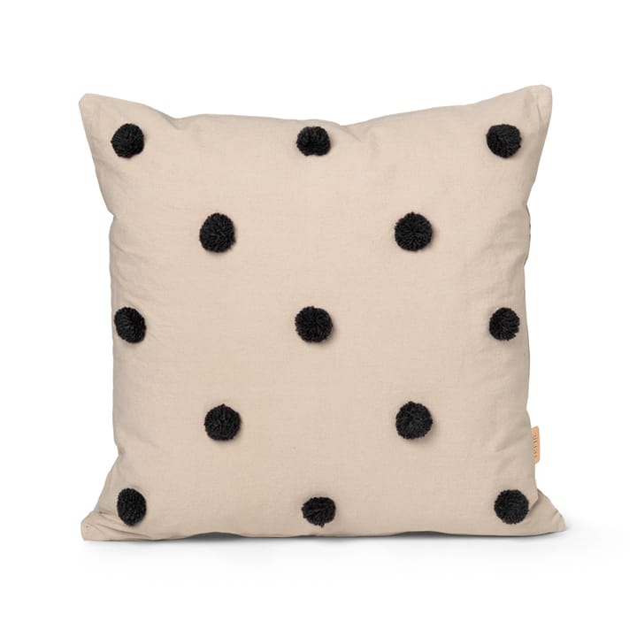Coussin Dot 50x50 cm, Sand-black Ferm Living