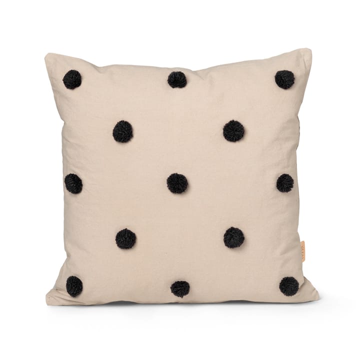 Coussin Dot 50x50 cm - Sand-black - Ferm LIVING