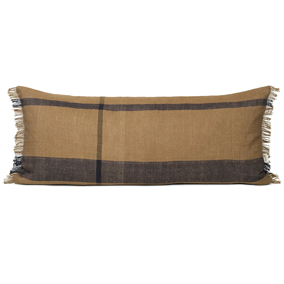 Coussin Dry 40x90 cm, Sugar kelp-black Ferm Living