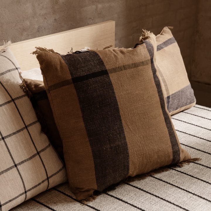 Coussin Dry 50x50 cm, Sugar kelp-black Ferm Living