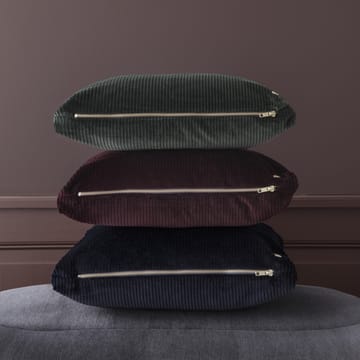 Coussin en velours côtelé Corduroy 45x45 cm - vert - ferm LIVING