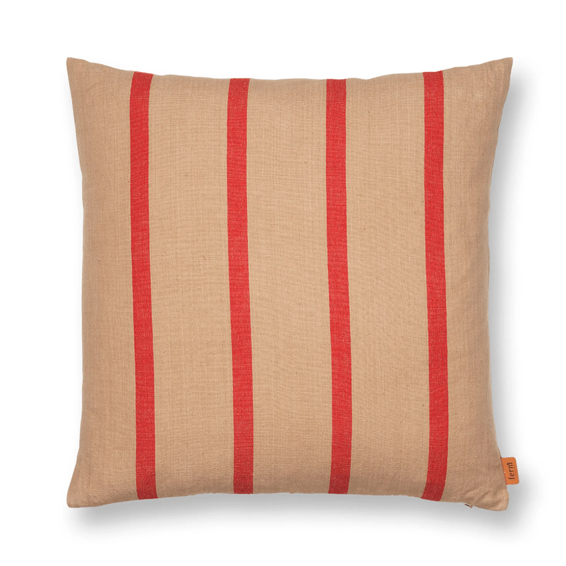Coussin Grand 50x50 cm, Camel-red Ferm Living
