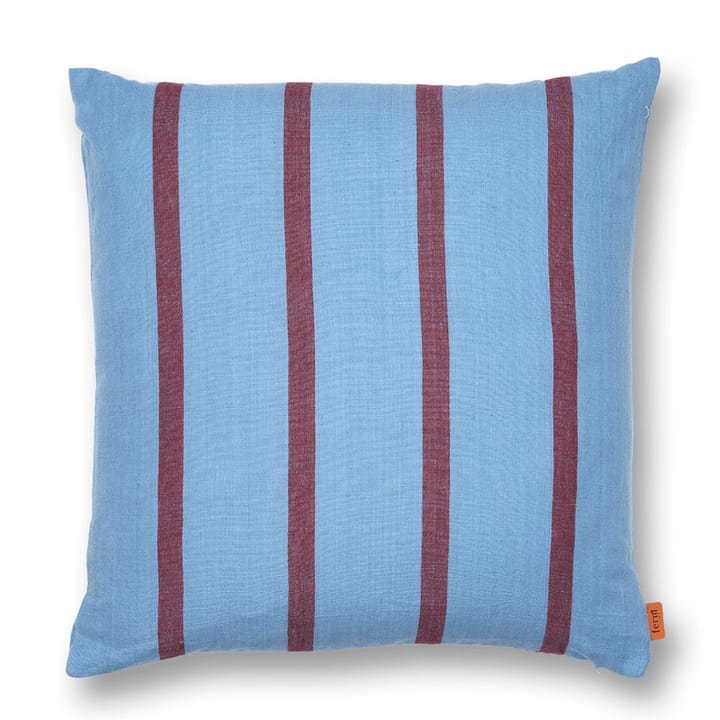 Coussin Grand 50x50 cm - Faded blue-burgundy - Ferm LIVING