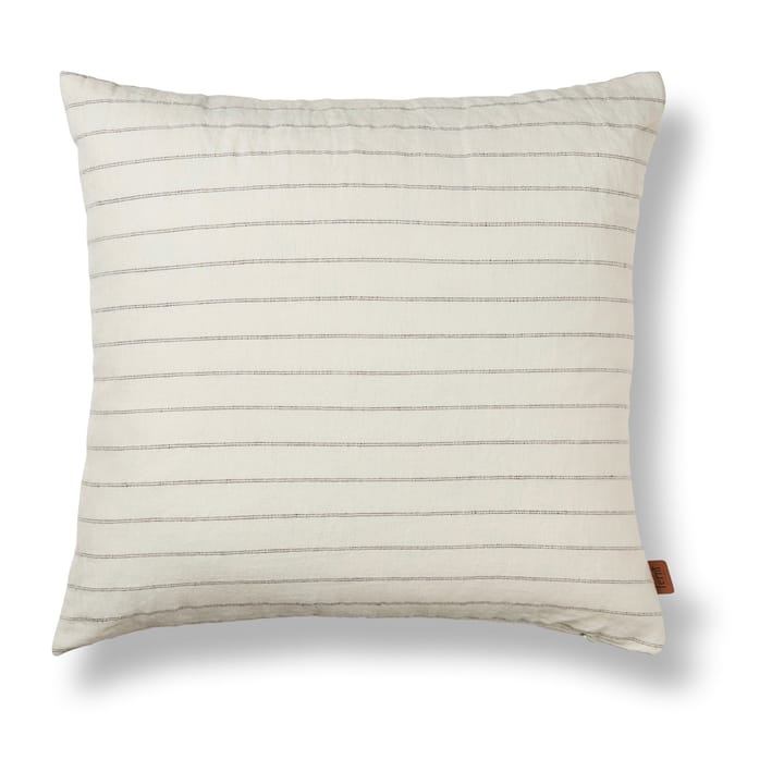 Coussin Grand 50x50 cm - Off-white-chocolate - Ferm LIVING