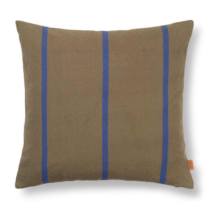 Coussin Grand 50x50 cm - Olive-bright blue - Ferm LIVING