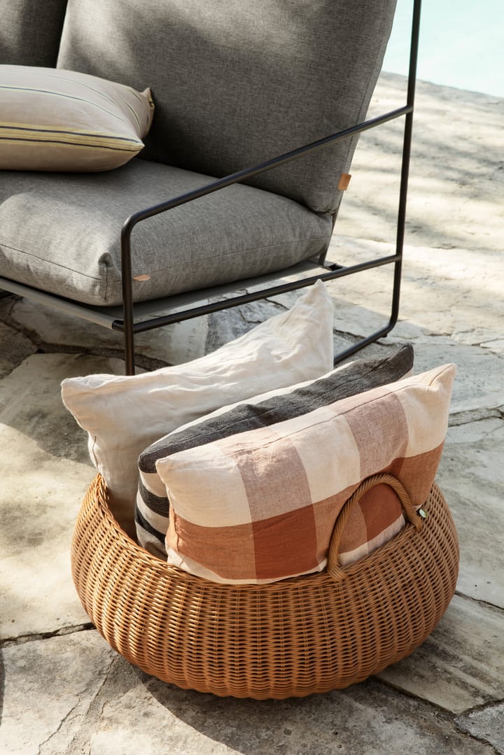Coussin Grand 50x50 cm, Rose-rust Ferm Living