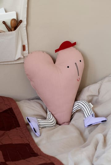 Coussin Heart - Dusty rose
 - ferm LIVING