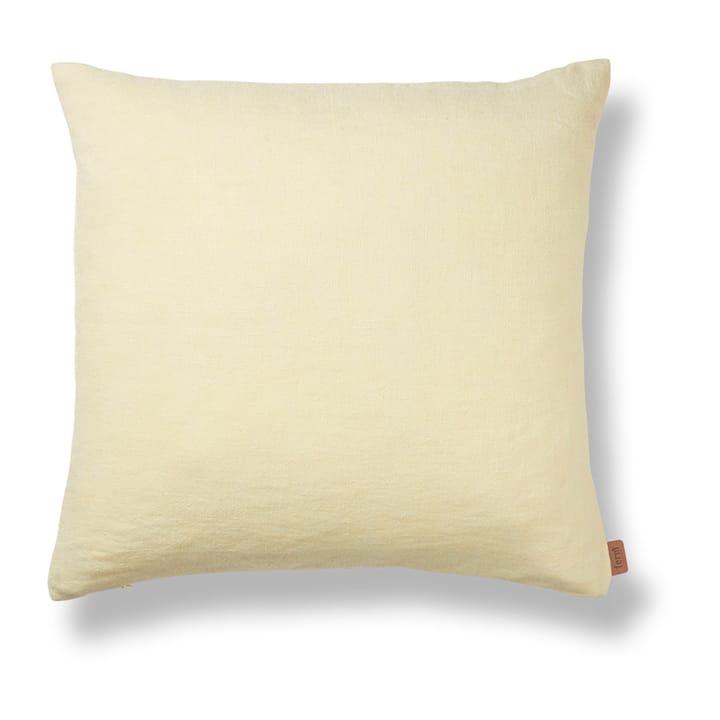 Coussin Heavy Linen 50x50 cm - Lemon - ferm LIVING